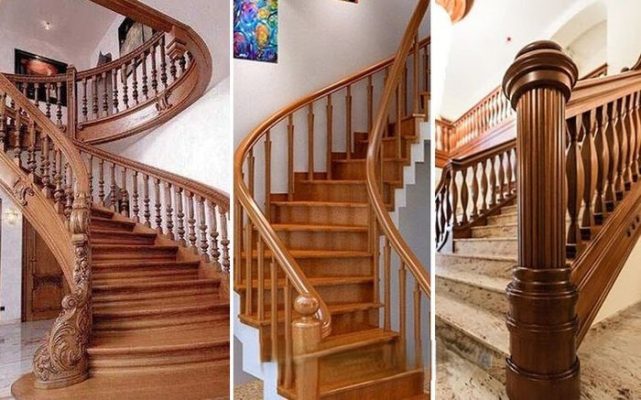 Tổng hợp các mẫu lan can gỗ đẹp hiện đại cho nhà phố và biệt thự