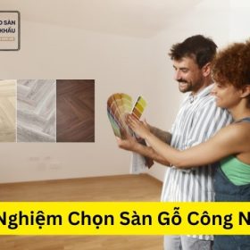 Cách chọn sàn gỗ công nghiệp chất lượng